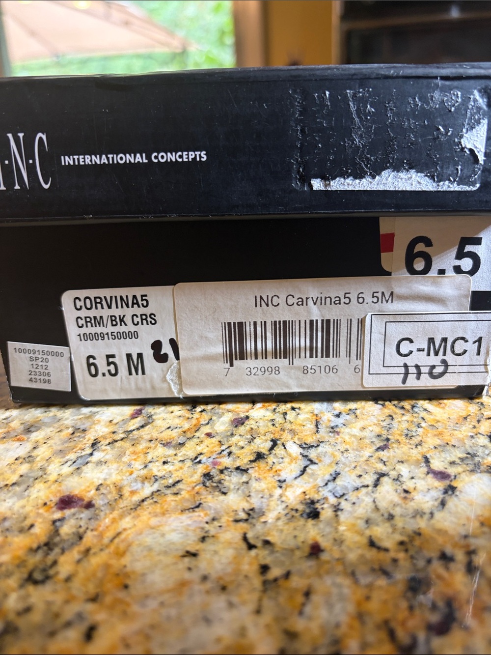 INC International Concepts, 6.5 Metallic Espadrille Flats - Silver & Black NEW - Picture 13 of 13